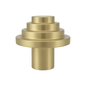 Koppalive Tiradores <span class=keywords><strong>de</strong></span> Cajón Modernos y Elegantes <span class=keywords><strong>de</strong></span> Lujo con Diseño Escalonado, Herrajes Dorados para Muebles, Perillas <span class=keywords><strong>de</strong></span> Latón Sólido para Gabinetes <span class=keywords><strong>de</strong></span> Cocina - Product Image 5