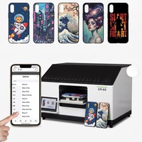 Nouvelle imprimante jet d'encre UV à plat automatique A5 avec tête d'impression XP600, écran tactile, garantie de 2 ans, pour coques de téléphone personnalisées, balles de golf, stylos, bois