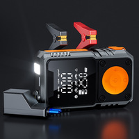 On-the-way SUITU Car Inflator Pump ABS Intelligent Digital Display Wireless Tire Inflation Battery Power Loss Emergency Start