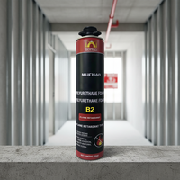 MU CHAO A22 900g 750ML B2 Mousse de polyuréthane ignifuge blanche monocomposant : Remplissage ignifuge pour l'ingénierie