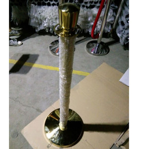 Xuxuan Chất lượng cao đánh bóng vàng hàng đợi hàng rào stanchion vương miện hàng rào hàng đầu <span class=keywords><strong>Q</strong></span> quản lý - Product Image 1