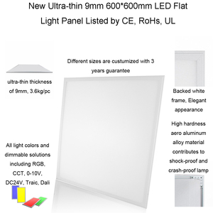 Pannello LED 600x600 40W 4000LM 100lm/W, Lampada da Soffitto Dimmerabile per Casa e Ufficio, Compatibile con Griglia a <span class=keywords><strong>T</strong></span> - Product Image 2