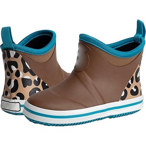 Bottes de pluie pour tout-petits à la mode, imprimé vache et guépard, imperméables, antidérapantes, pour garçons et filles - Product Image 2