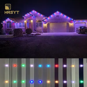 HRSYT Wholesale Pixel LED point light DC48V IP68 Waterproof UCS2904 APP Smart Controlled Holiday Lights Christmas Decorations