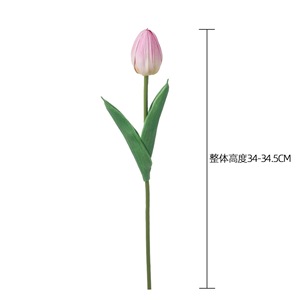 Flores de Tulipán Artificiales CallaFloral, Plástico Realista, Decoraciones para Bodas, Multicolor, Decoración para Interiores y Exteriores del Hogar - Product Image 4