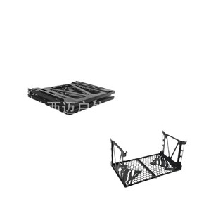Modern Metal Outdoor <strong>Camping</strong> 3-4 <strong>Unit</strong> Shallow Hanging Rack-Foldable Expandable <strong>Storage</strong> Base Portable - Product Image 2