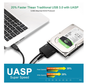 <span class=keywords><strong>Meilleur</strong></span> câble convertisseur adaptateur USB 3.0 vers Sata câble convertisseur de disque dur USB3.0 pour <span class=keywords><strong>Samsung</strong></span> Seagate WD 2.5 3.5 adaptateur HDD <span class=keywords><strong>SSD</strong></span> - Product Image 3