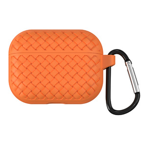 Funda Protectora de Silicona con Patrón Tejido Serie Z Compatible con Apple <span class=keywords><strong>AirPods</strong></span> 1/<span class=keywords><strong>2</strong></span>/3/4/Pro <span class=keywords><strong>2</strong></span>/Pro 3 - Product Image 5