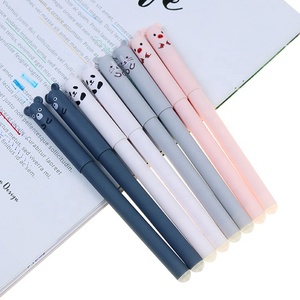 Becol Hot Bán Dễ Thương 0.38Mm Màu Xanh Đen Gel Mực Bút Dễ Dàng Xóa Trung Tính Bút Phim Hoạt Hình Nhựa Xóa Bút Gel Cho Quà Tặng - Product Image 6