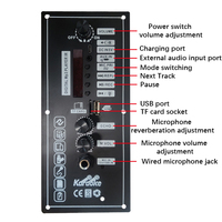 Module amplificateur audio Bluetooth rechargeable à batterie lithium 3,7 V pour haut-parleur de voiture DIY, amplificateur de puissance sans fil BT