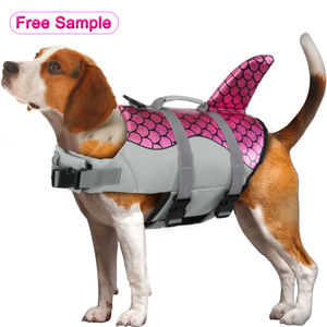 Chaleco <span class=keywords><strong>salvavidas</strong></span> ligero personalizado con estampado de tiburón para <span class=keywords><strong>perro</strong></span> <span class=keywords><strong>salvavidas</strong></span> impermeable verano y primavera chaleco ajustable para <span class=keywords><strong>perro</strong></span> - Product Image 1