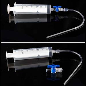 Outil d'injection de liquide de pneu sans chambre à air pour bicyclette <span class=keywords><strong>Kit</strong></span> de tuyau en caoutchouc de seringue d'injecteur d'étanchéité de pneu pour outil de réparation de vélo vtt - Product Image 2