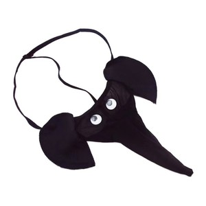 String rouge à motif d'éléphant de dessin animé, T-shirt mignon à motif de dessin animé pour hommes, lingerie sexy, sous-vêtements amusants, imprimé léopard pour travesti. - Product Image 2