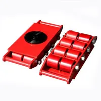 High Quality Warehouse Heavy Duty Cargo Pallet Trolley Roller Skates Transfer Mover Pallet Trolley