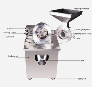 Machine à broyer les graines d'herbes masala kava micronisé à particules ultra-fines Pulvérisateur de poudre micronisé Machine à broyer les herbes lourdes Pm 3000 - Product Image 6