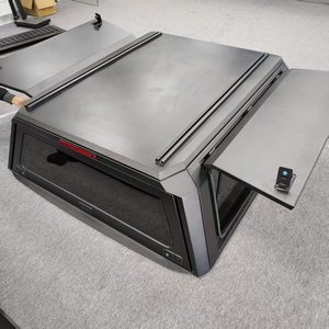 Las Mejores Puertas de Cubierta Rígida para Camioneta, de Aleación de Aluminio, Impermeables y con Cierre |   FORD F150 2015+ CHEVY/<span class=keywords><strong>GMC</strong></span> 1500 2019+ |   Sin Perforaciones - Product Image 3