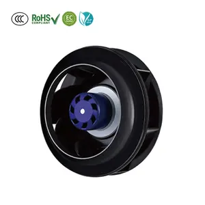 Blauberg AC/EC/DC 220mm IP55 Plastic oem backward curved centrifugal fans For AirPurifier and cold storage room with RoHs