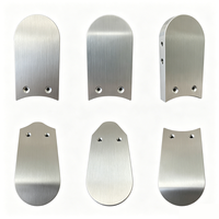 Pièces usinées CNC en acier inoxydable sur mesure de haute qualité, fabrication métallique de précision, composants de quincaillerie finition brossée