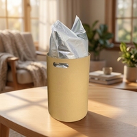 Cylindre de colle thermofusible PUR marron de 20 L avec doublure en aluminium pour machine de reliure parfaite