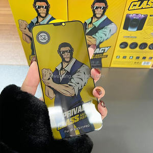 Película templada de pantalla de privacidad GH13 Gorilla, adecuada para Apple 11 12 13 14 <span class=keywords><strong>15</strong></span> 16PROMAX película protectora de pantalla completa antiestática - Product Image 5