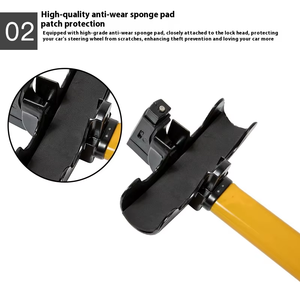 Auto-Zubehör Lenkrad-Diebstahlschutz Stahl-Anti-Hebel- und Anti-Bohr-Vorrichtung mit Starkem Stahlkern - Product Image 4