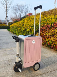Aliotop <span class=keywords><strong>Valise</strong></span> pliable pour scooter électrique-Bagage <span class=keywords><strong>cabine</strong></span> léger 20 pouces et serrure numérique - Product Image 5