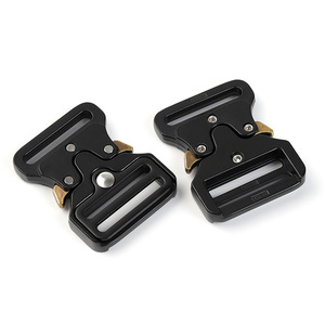 Hebilla de liberación lateral de 32 mm de aleación de zinc negra duradera para bolsos - Product Image 2