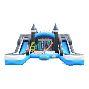 <span class=keywords><strong>2025</strong></span> cho trẻ em thương mại PVC nhảy Bouncer khô trượt <span class=keywords><strong>Inflatable</strong></span> phim hoạt hình con số trượt đôi - Product Image 1
