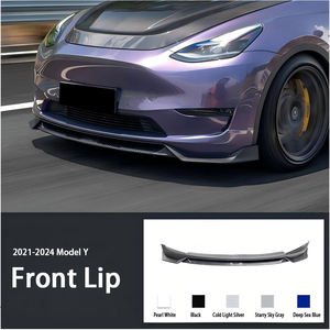 Nouveau pare-chocs avant en plastique noir satiné, fixation par boulons, mise à niveau avec ajustement universel pour <span class=keywords><strong>Tesla</strong></span> Model Y - Product Image 4