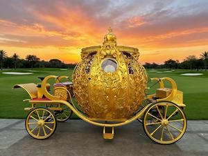 Carruaje Romántico Tirado por <span class=keywords><strong>Caballos</strong></span> <span class=keywords><strong>para</strong></span> Pedidas de Mano, Carroza Eficiente <span class=keywords><strong>para</strong></span> Entregas Locales - Product Image 1