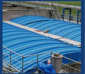 Matériau en fibre de verre personnalisé Couvercle en composite FRP anti-corrosion Plaque de couverture de réservoir de piscine en fibre de verre - Product Image 4