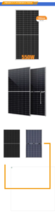 Paneles Solares de Bajo Precio Topcon Mono, Celdas Monocristalinas en Stock en China, Productos de Energía Fotovoltaica, Smart Flower Solar - Product Image 2