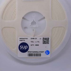 Manufacturer Direct RR2012 0805L21R0FT 0805 2012 Resistors Chip Resistors SMD Resistors 21ohm 1% 1/8W Thick Film Resistor - Product Image 1