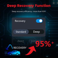 Machine de récupération et de remplissage de réfrigérant pour climatisation automobile X845 entièrement automatique avec détection de fuite et remplissage sous vide