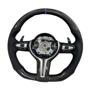 Convient pour les modèles de volant sport en fibre de carbone - Modèles M2/M3/M4/M5/M6/X5M/F30/F10/F20/F35/F22/F18/F07/F01/E90/E92/E46 Modèle A1 - Product Image 2