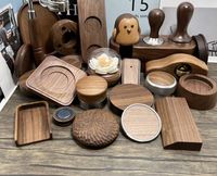 Komponen Kayu Solid Premium Walnut Hitam Kustom Pabrik, Bagian-Bagian CNC Milling, Layanan Pemesinan Presisi Tinggi OEM ODM