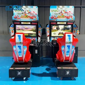 Outrun-simulador de carreras de coches operado por monedas, videojuego Arcade para zona de juego