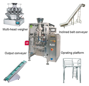 RL620 multifunzione completamente automatica Servo-controllata verticale FFS macchina confezionatrice per snack soffiati - Product Image 4