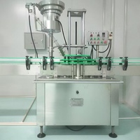 Machine de sertissage automatique de capsules à anneau HL-XGH01 pour les boissons gazeuses, les boissons, la bière, les bouteilles en verre avec un distributeur de capsules
