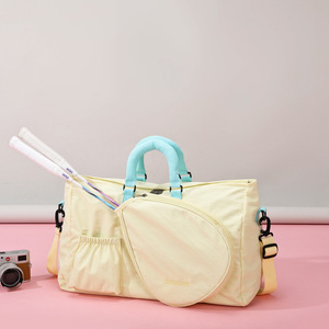Sac de raquette élégant pour femmes, imperméable, à bandoulière, pour <span class=keywords><strong>badminton</strong></span> et tennis, avec grande capacité et design portable - Product Image 1