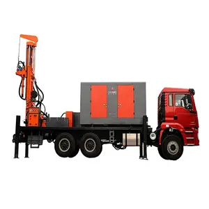 China Supplier Truck Mounted Water Well Drilling Rig Water Well Drilling Machine with Dongfeng Brand Truck