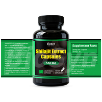 Capsules BioSyn OEM Shilajit, complément naturel à la résine himalayenne de qualité supérieure, puissance maximale, soutien énergétique pour adultes