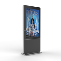 Pantalla de señalización digital de reproducción LCD de vídeo táctil para exteriores de 55 pulgadas para tienda minorista educación centro comercial y Metro tipo LED