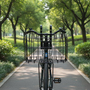 Cesta <span class=keywords><strong>Plegable</strong></span> de Acero Resistente <span class=keywords><strong>para</strong></span> <span class=keywords><strong>Bicicleta</strong></span>, <span class=keywords><strong>Canasta</strong></span> Delantera y Trasera <span class=keywords><strong>para</strong></span> Equipaje, <span class=keywords><strong>para</strong></span> <span class=keywords><strong>Bicicleta</strong></span> de Montaña - Product Image 5