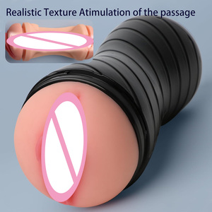 Masturbador Masculino con Bolsillo para Pene, Juguete Sexual con Boca y Garganta Realistas, Entrenador de Pene, Masajeador - Product Image 2
