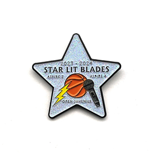 Pins Personalizados <span class=keywords><strong>DIY</strong></span>, Distintivo de Esmalte para Chapéu Hijab, Cartão de Apoio, Broche de Metal com Logotipo Personalizado para Roupas - Product Image 6