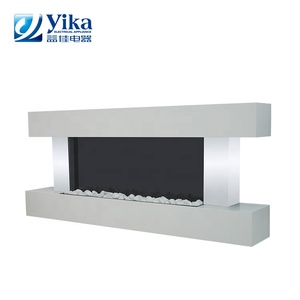3D เตาผิงไฟฟ้าติดผนังแบบทันสมัยพร้อมไฟ LED - Product Image 2
