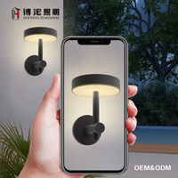 Lampe murale solaire multicolores OEM, éclairage extérieur personnalisé, source LED 10W, IP65, étanche, lumière de jardin