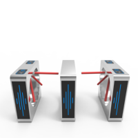 Torniquete trípode inteligente con control de acceso, reconocimiento facial, RFID, código QR, entrada de seguridad para comercios, oficinas y escuelas