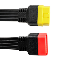 Cable de Extensión OBD2 OBD de 16 Pines para X431 V/V+/PRO/PRO 3/Easydiag 3.0/Mdiag/Golo, Lector de Códigos de Plástico, 1 Año de Garantía